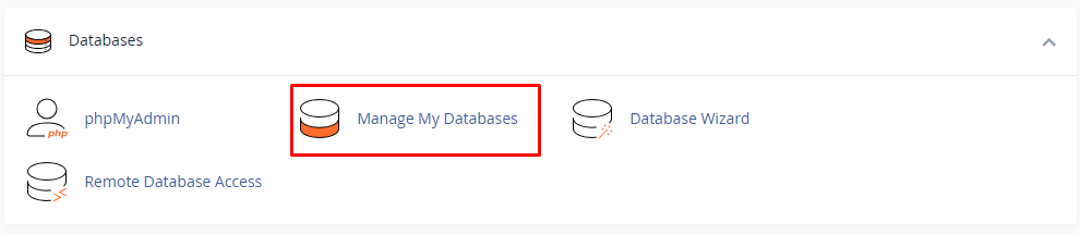 Create a Database User
